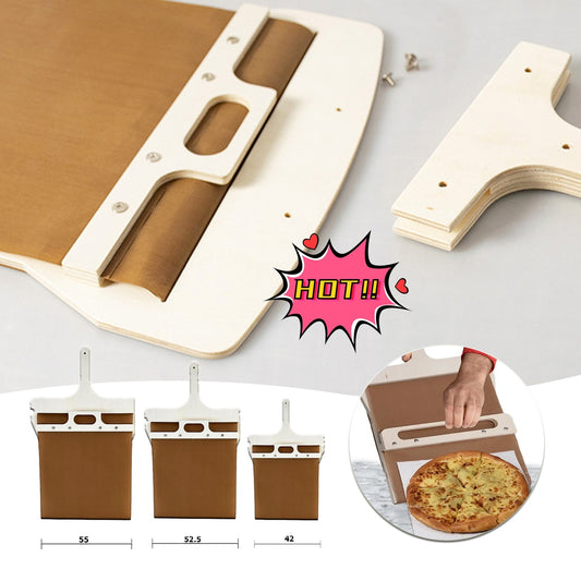 3-Sized Sliding Pizza Peel Shovel