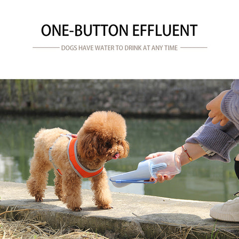 Portable pet feeder, 3 in 1 feeder ( eat, drink, clean ), Pet products