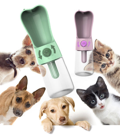 Portable pet feeder, 3 in 1 feeder ( eat, drink, clean ), Pet products