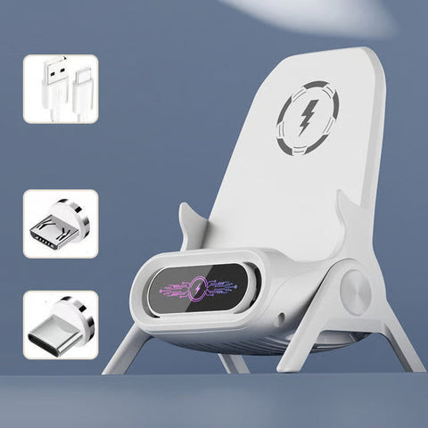 🎁 Multifunctional Wireless Fast Charger Phone Stand