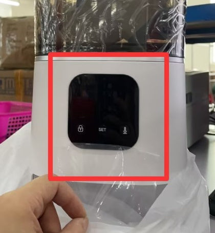 Pet automatic feeder, Smart pet feeder, Wi-fi controlled pet food dispenser, Pet products