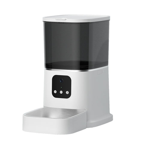 Pet automatic feeder, Smart pet feeder, Wi-fi controlled pet food dispenser, Pet products