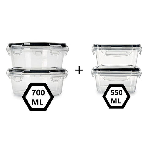 AIRTIGHT FOOD STORAGE CONTAINER WITH LID