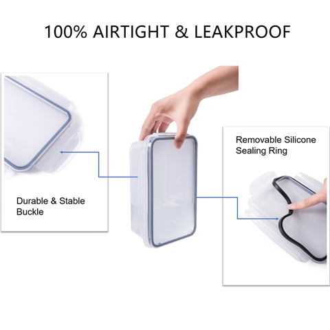 AIRTIGHT FOOD STORAGE CONTAINER WITH LID